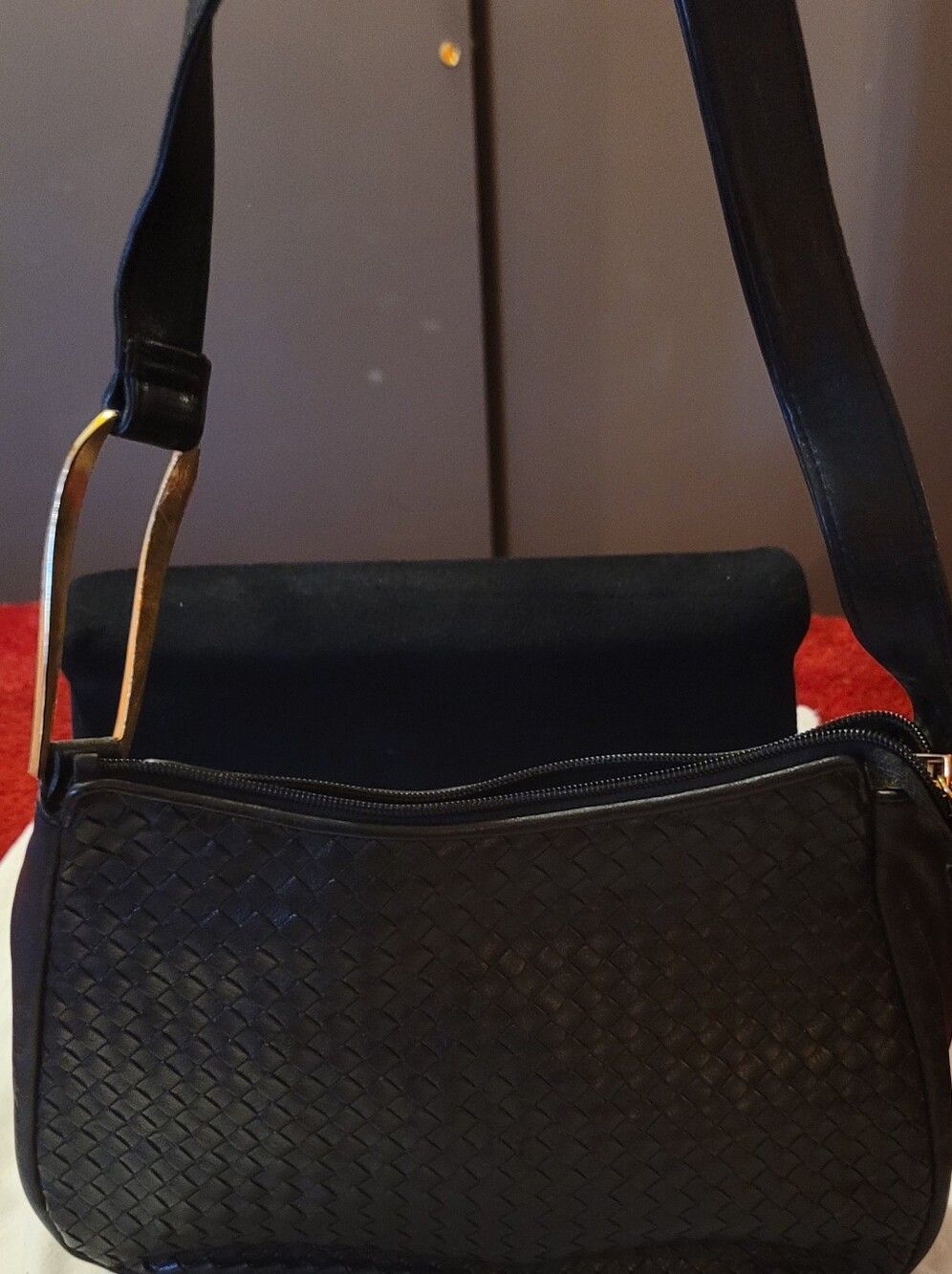 ganson black shoulder bag